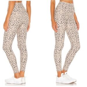 Beach Riot Ayla Legging In Taupe and Black Leopard Print Leggings